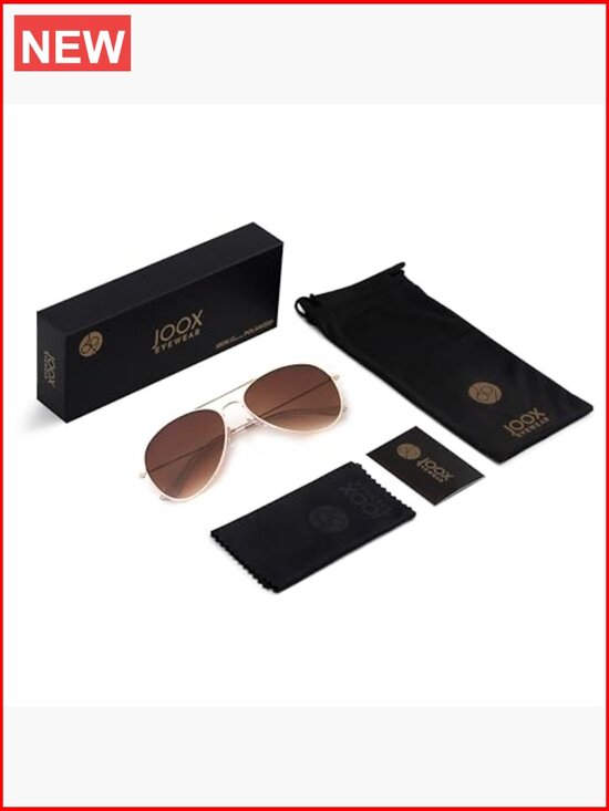 Polarized Aviator Sunglasses UV400 Protection Lightweight Metal main image 4